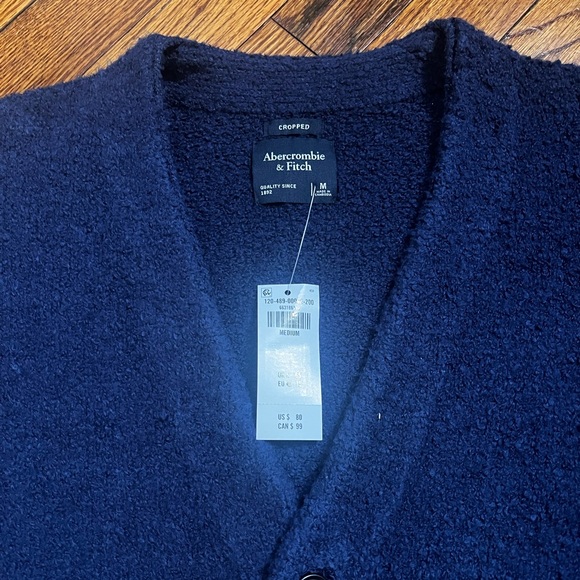 NWT Abercrombie Men’s Cardigan - Picture 4 of 9